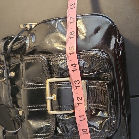 MICHAEL KORS BLACK PATENT LEATHER - Picture 11 of 16